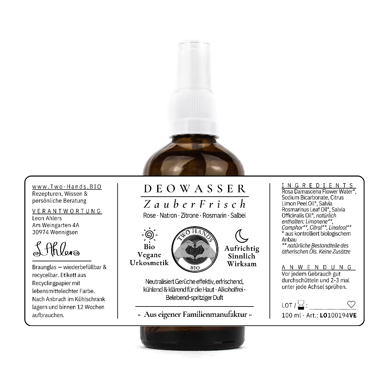 Deo Wasser ZauberFrisch — Foto 2