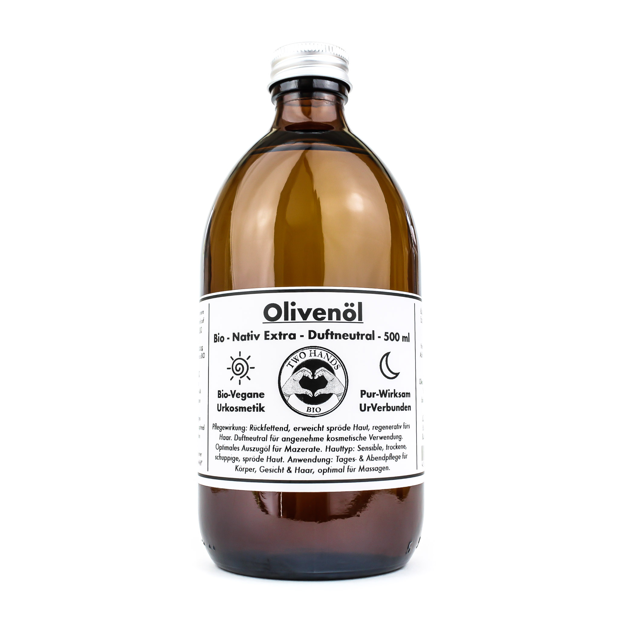 Olivenöl - Bio - Vegan - Duftneutral - Nativ Extra - 500 ml 