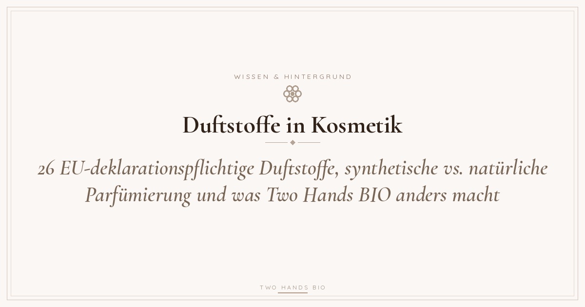 Blog Vorschaubild: Duftstoffe In Kosmetik