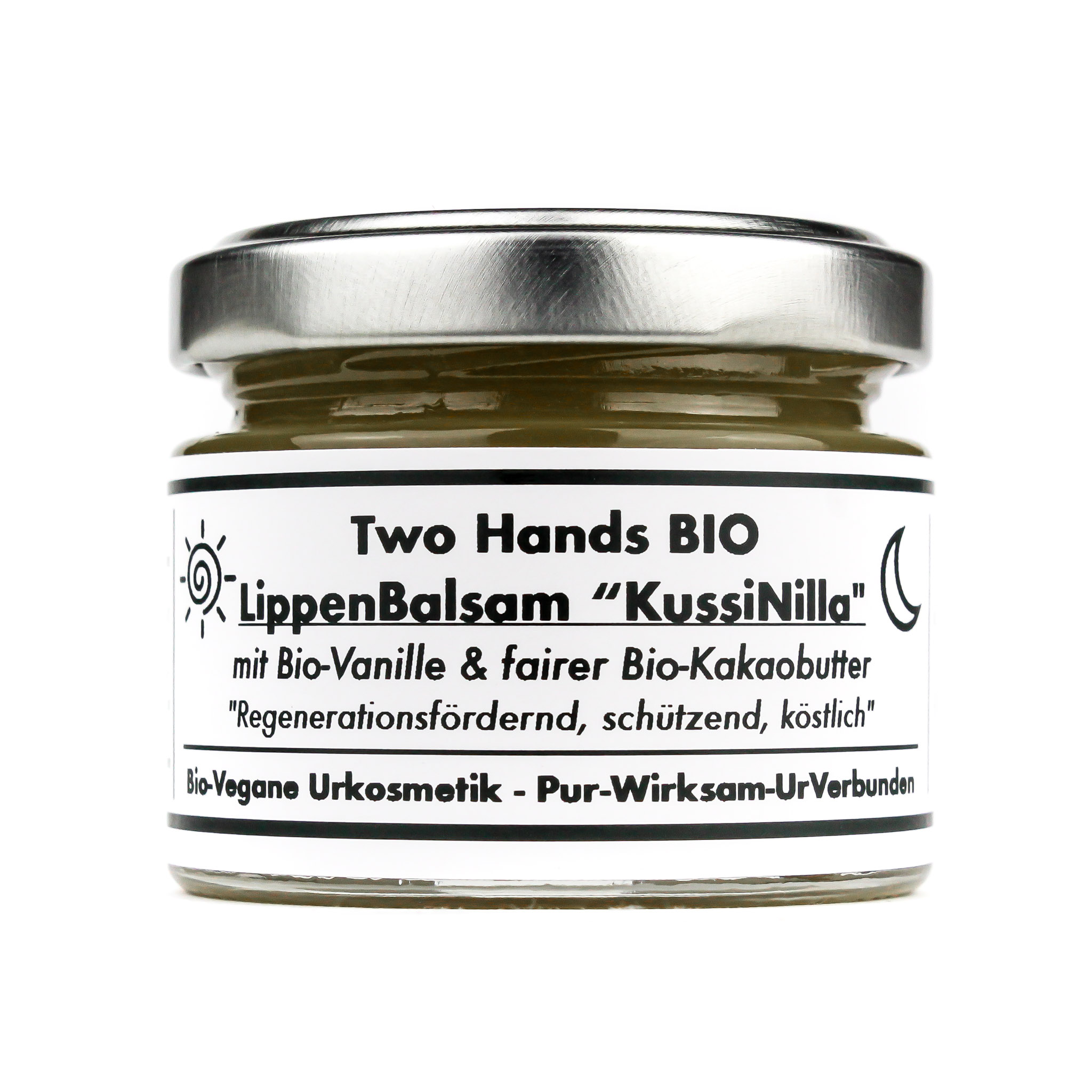 Lippenbalsam „KussiNilla“ mit echter Bio-Vanille & fairer Bio-Kakaobutter - Bio Vegan