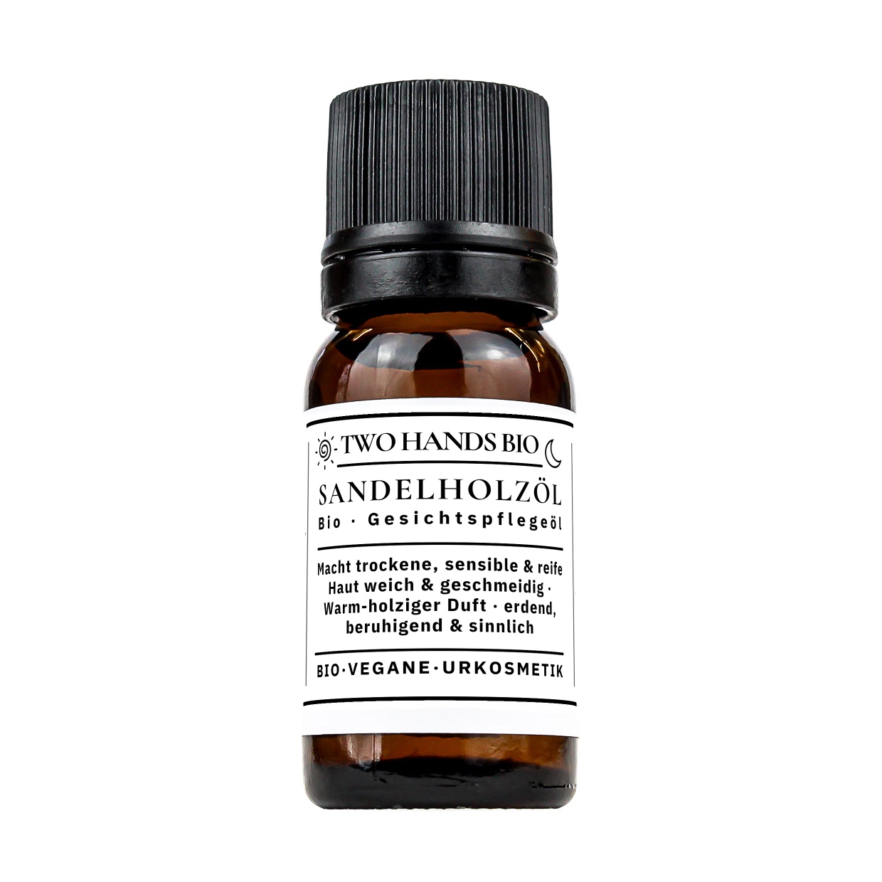 Sandelholzöl, 10 ml in Braunglasflasche mit Tropfverschluss