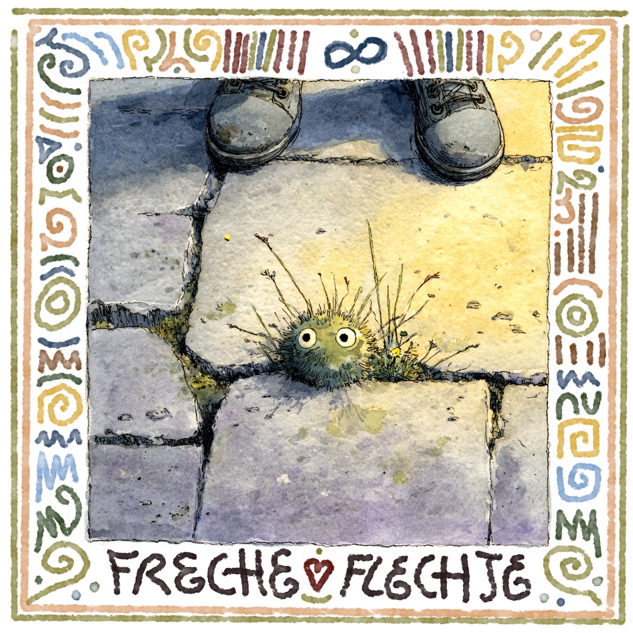 Die freche Flechte - Titelbild