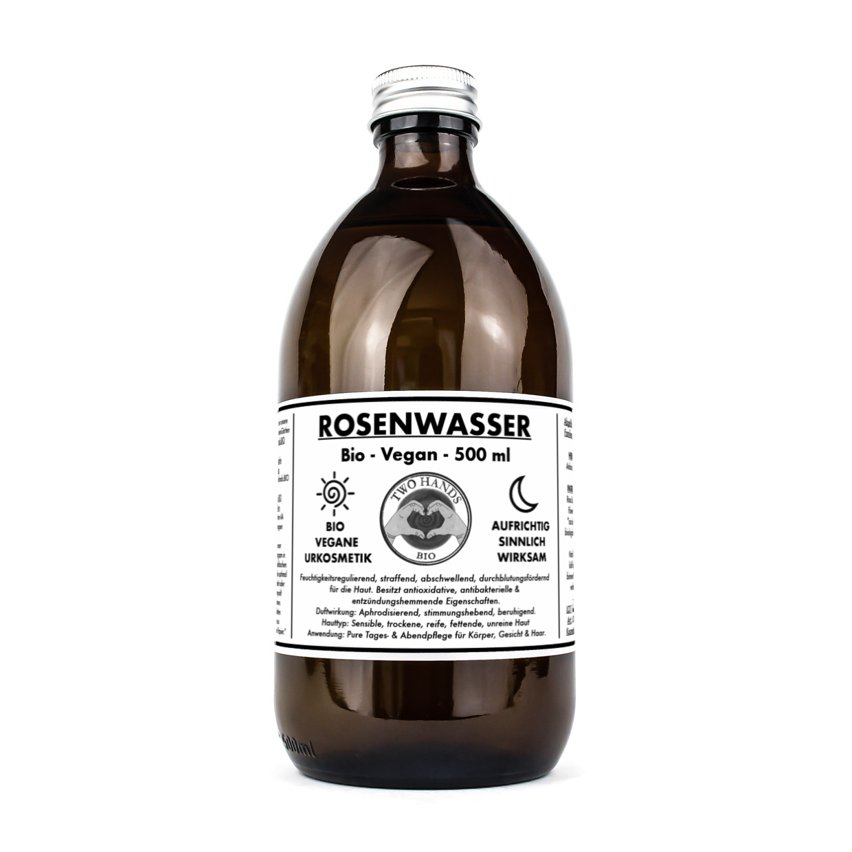 Rosenwasser - Bio - Vegan - 500 ml