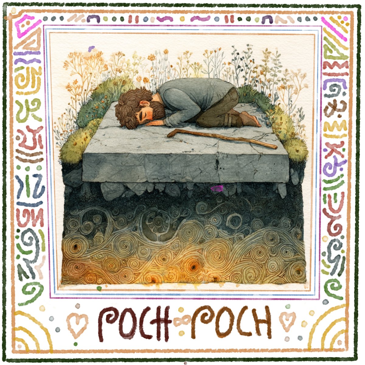 Ohr auf Beton — Poch Poch