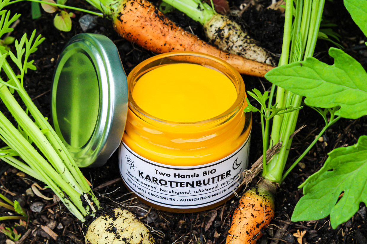 Karottenbutter aus Bio-Karotte & Bio-Sheabutter - Bio Vegan