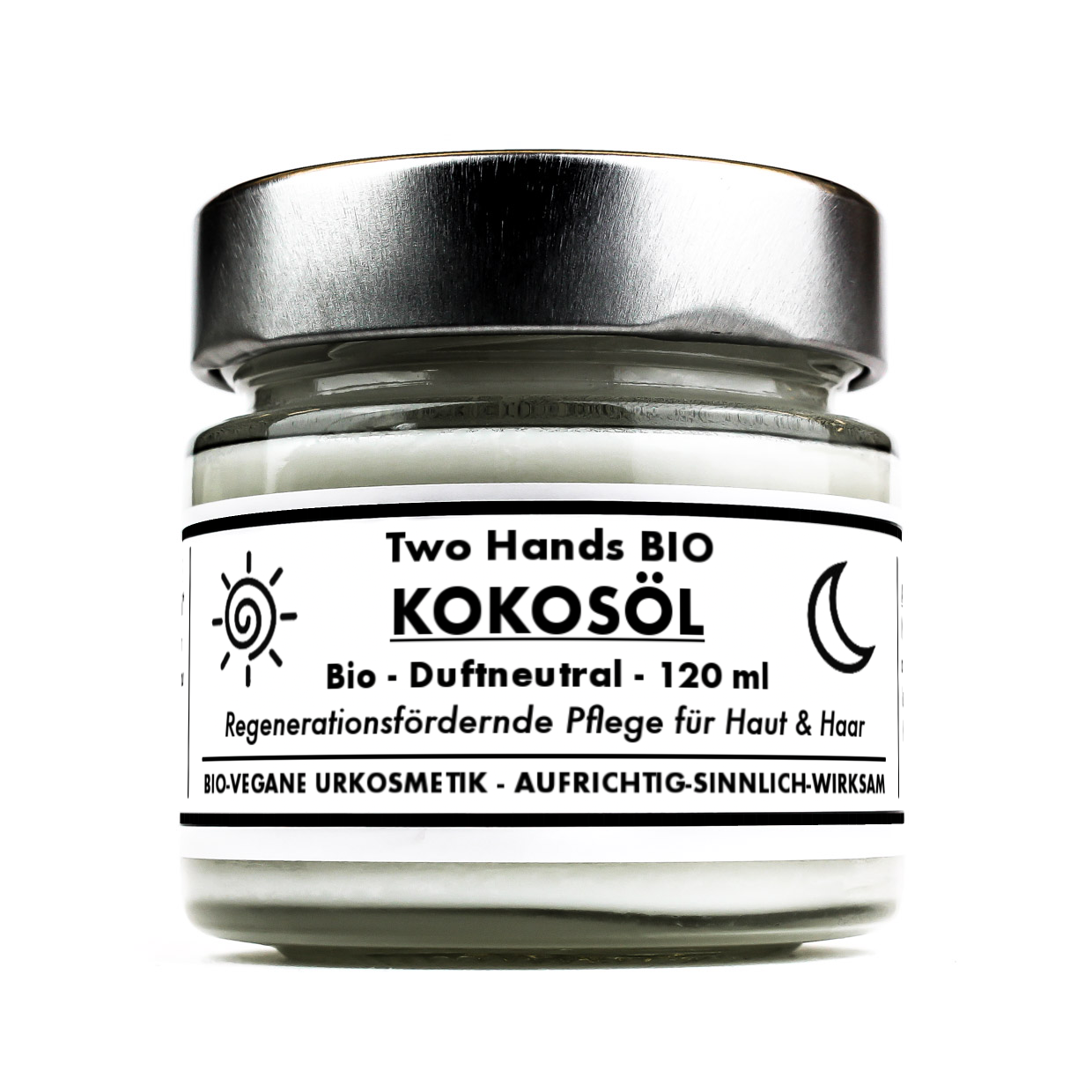 Kokosöl - Bio - Vegan - Duftneutral - 120 ml