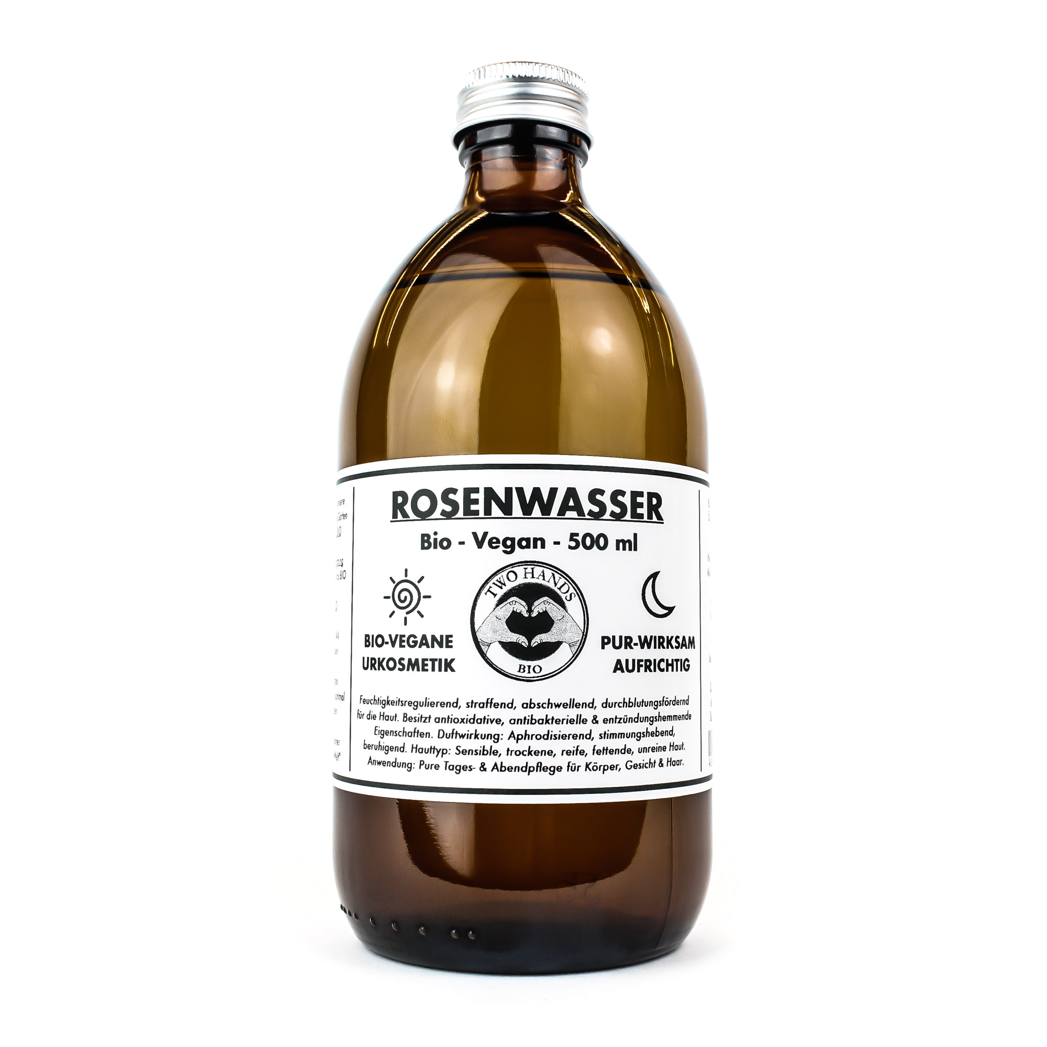 Rosenwasser - Bio - Vegan - 500 ml
