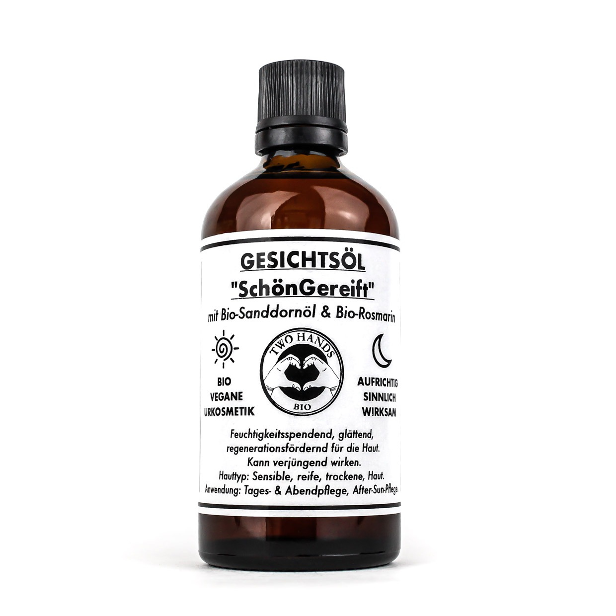 Gesichtsöl „SchönGereift“ mit Bio-Sanddornöl & Bio-Rosmarin - Bio-Vegan 