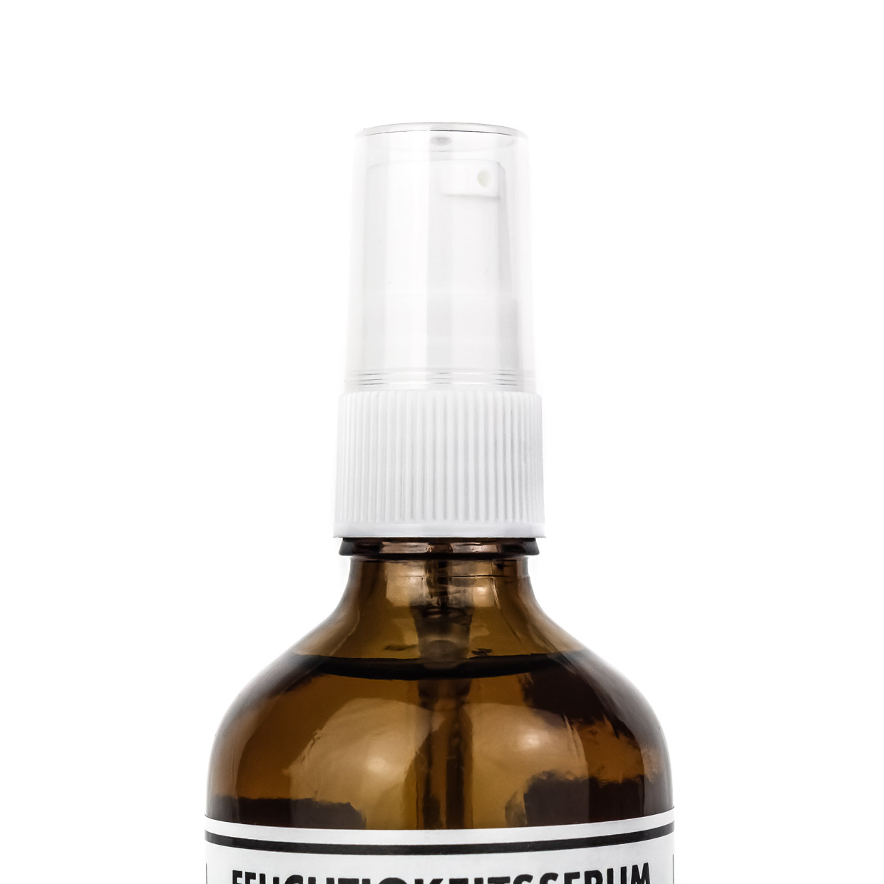 Pumpspender für 100 ml Braunglasflaschen  - Lotionpumpe - DIY