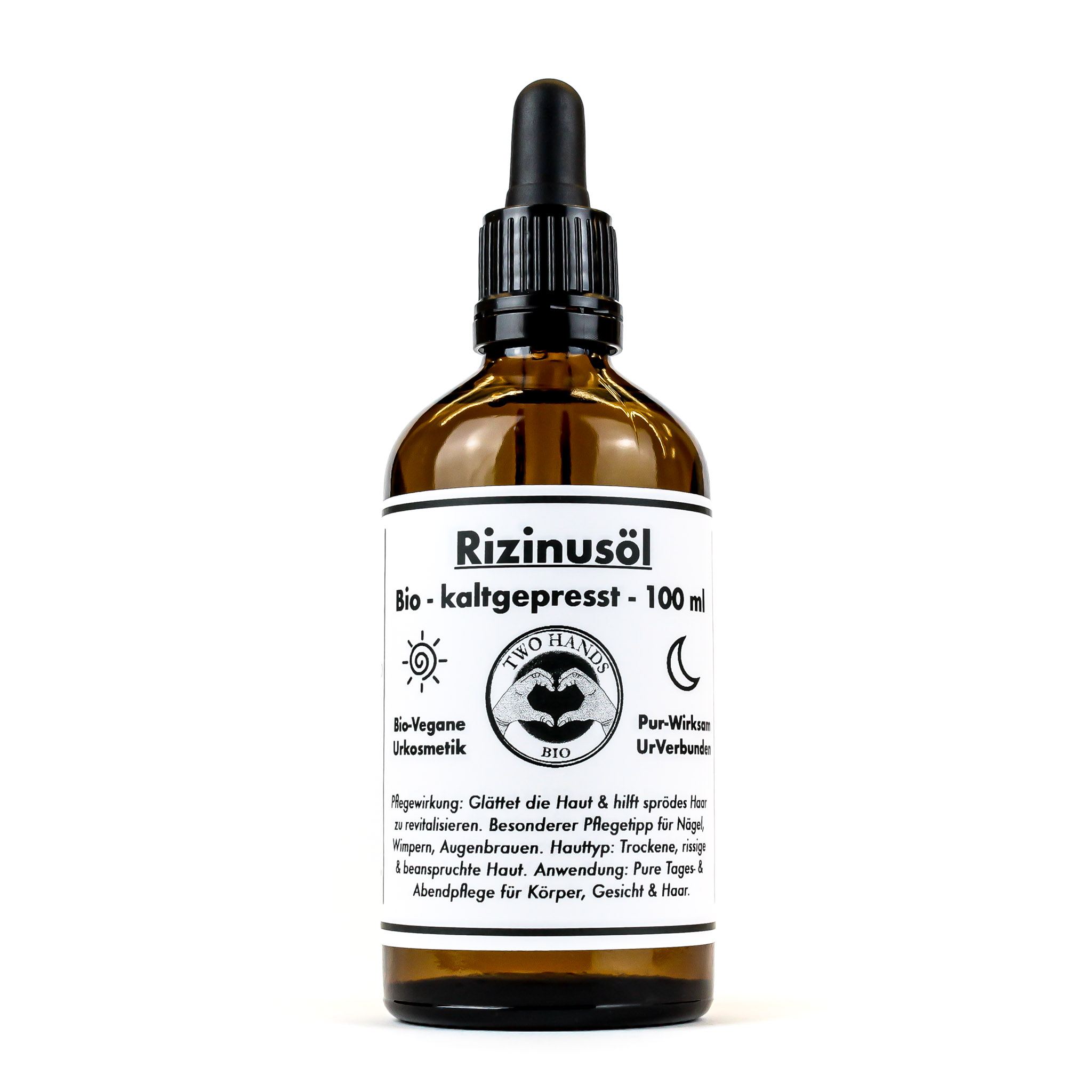 Rizinusöl - Bio - Vegan - Kaltgepresst - 100 ml