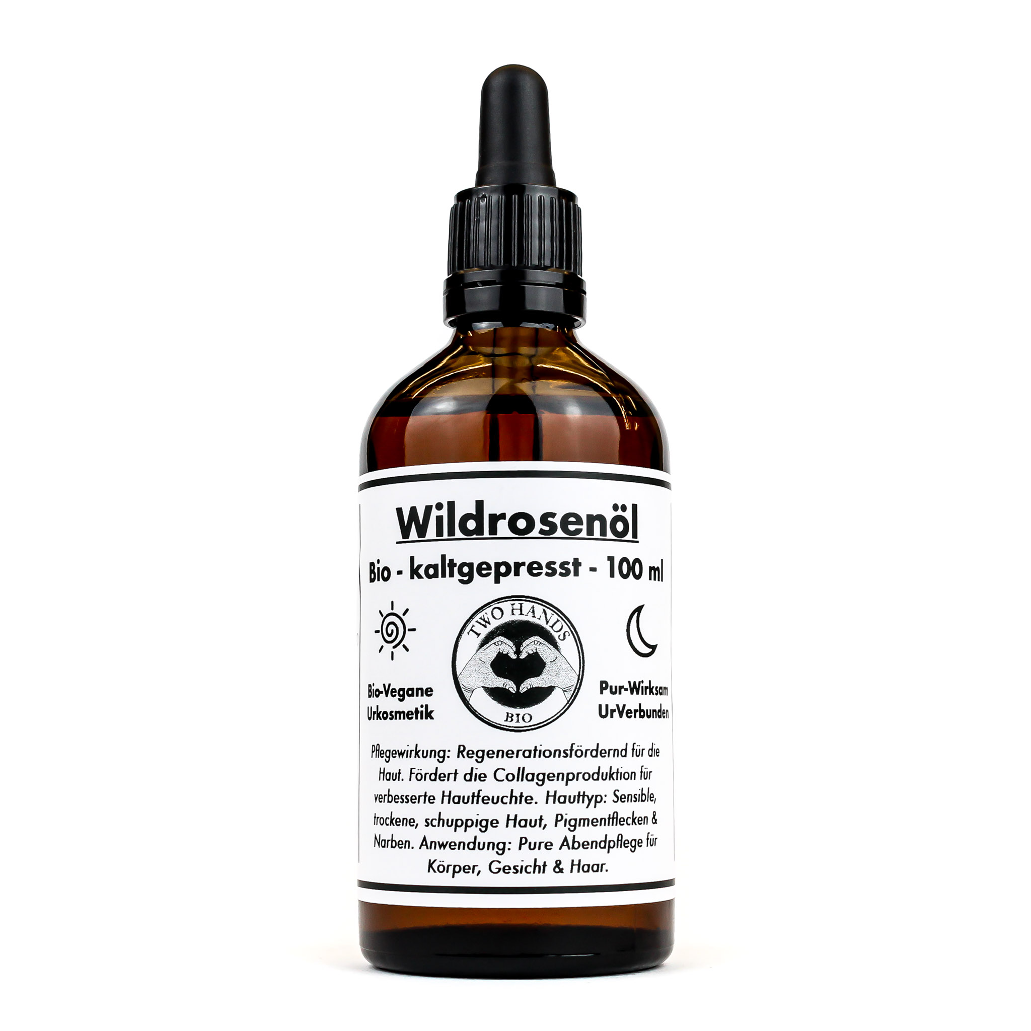 Wildrosenöl - Bio - Vegan - Kaltgepresst - Hagebuttenkernöl - 100 ml