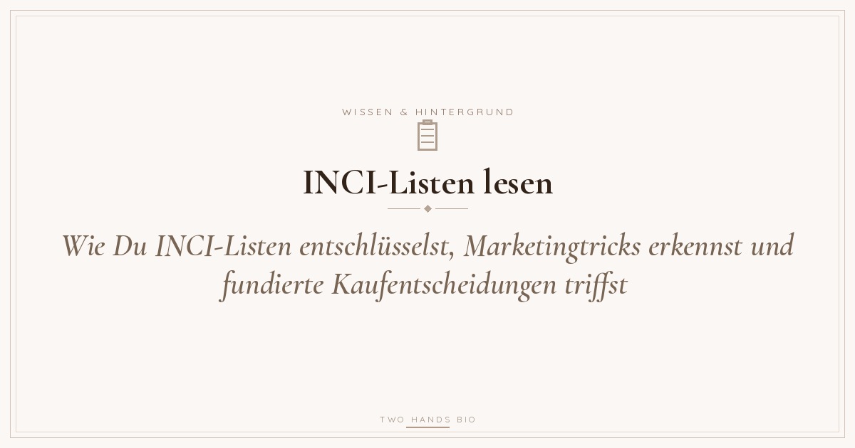 Blog Vorschaubild: Inci Listen Lesen